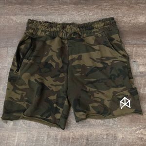 BM Fit Terry Camo Shorts